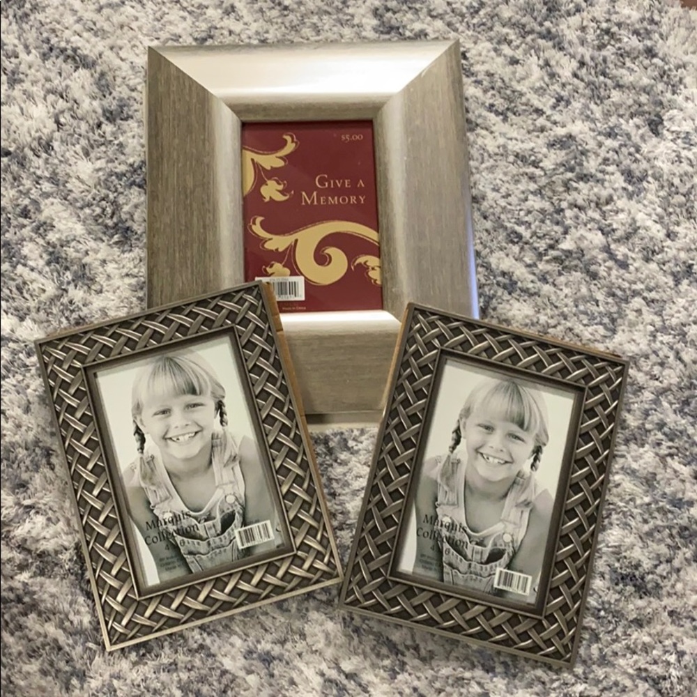 Set of 3 4x6 Frames